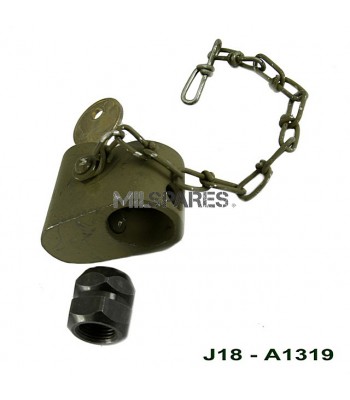 Spare tyre lock, inc nut & key